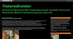 Desktop Screenshot of naturadventur.blogspot.com