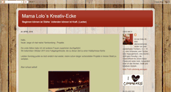 Desktop Screenshot of mamalolos-creativ-ecke.blogspot.com