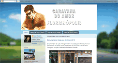 Desktop Screenshot of caravanadoamorflorianopolis.blogspot.com