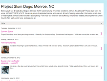 Tablet Screenshot of monroencslumdogs.blogspot.com