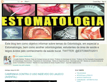 Tablet Screenshot of estomatologia.blogspot.com