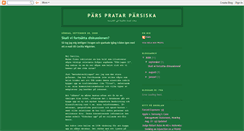 Desktop Screenshot of parsiska.blogspot.com
