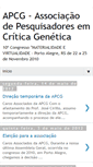 Mobile Screenshot of apcgcriticagenetica.blogspot.com