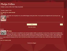 Tablet Screenshot of phelpsfollies.blogspot.com