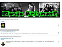 Tablet Screenshot of music-krismont.blogspot.com