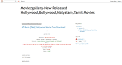 Desktop Screenshot of moviezgallery.blogspot.com