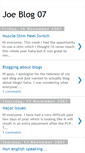 Mobile Screenshot of joeblog07.blogspot.com
