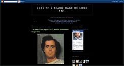 Desktop Screenshot of doesthisbeardmakemelookfat.blogspot.com