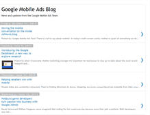 Tablet Screenshot of googlemobileads.blogspot.com