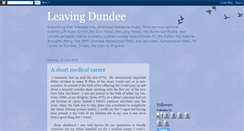 Desktop Screenshot of leavingdundee.blogspot.com