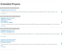 Tablet Screenshot of embeddeddesignprojects.blogspot.com