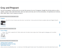 Tablet Screenshot of grayandpregnant.blogspot.com