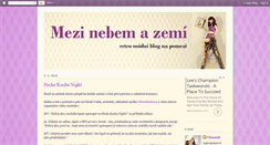 Desktop Screenshot of mezinebemazemi.blogspot.com