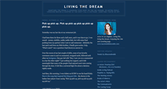 Desktop Screenshot of livingthedreamla.blogspot.com