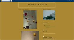 Desktop Screenshot of laurencarlyshaw.blogspot.com