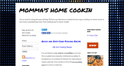 Desktop Screenshot of mommashomecookin.blogspot.com