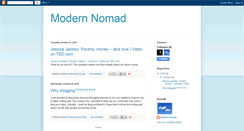 Desktop Screenshot of modern--nomad.blogspot.com