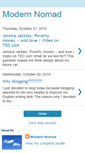 Mobile Screenshot of modern--nomad.blogspot.com