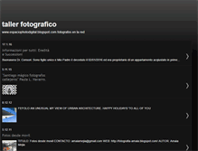 Tablet Screenshot of espaciophotodigital.blogspot.com
