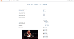 Desktop Screenshot of buchi-nella-sabbia.blogspot.com