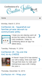 Mobile Screenshot of confessionsofacreativejunkie.blogspot.com