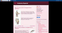 Desktop Screenshot of anatomiaspecial.blogspot.com