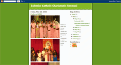 Desktop Screenshot of lankacharisrenewal.blogspot.com