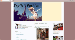 Desktop Screenshot of myfashionflash.blogspot.com