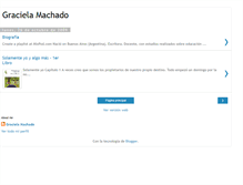 Tablet Screenshot of gracielamachado.blogspot.com