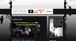 Desktop Screenshot of lookingforjokes.blogspot.com