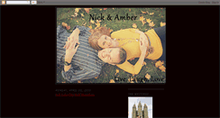 Desktop Screenshot of nickandamberw.blogspot.com