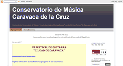 Desktop Screenshot of conservatoriodecaravacadelacruz.blogspot.com