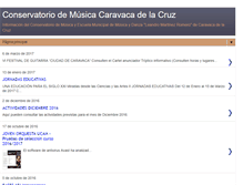 Tablet Screenshot of conservatoriodecaravacadelacruz.blogspot.com