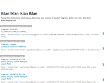Tablet Screenshot of iklan-iklan-iklan-iklan.blogspot.com