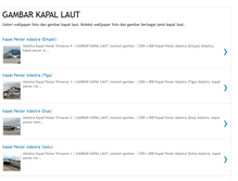 Tablet Screenshot of gambar-kapal.blogspot.com