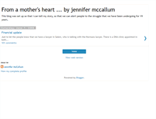 Tablet Screenshot of jennifermccallum.blogspot.com