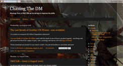 Desktop Screenshot of chasingthedm.blogspot.com
