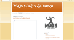 Desktop Screenshot of maisdanca.blogspot.com