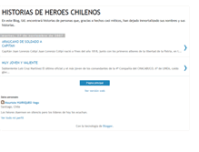 Tablet Screenshot of historiasheroeschilenos.blogspot.com