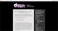 Desktop Screenshot of dazzlepawn.blogspot.com