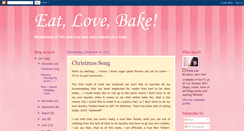 Desktop Screenshot of eatlovebake.blogspot.com