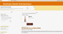 Desktop Screenshot of aboutentrepreneurs.blogspot.com