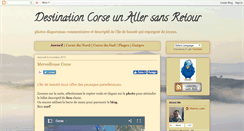 Desktop Screenshot of destination-corse-thierrylahir.blogspot.com