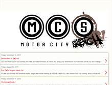 Tablet Screenshot of motorcitysketch.blogspot.com