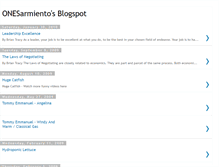 Tablet Screenshot of onesarmiento.blogspot.com