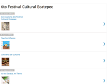 Tablet Screenshot of festivalecatepec.blogspot.com