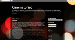 Desktop Screenshot of cinematoriet.blogspot.com