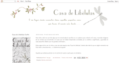 Desktop Screenshot of casadelibelulas.blogspot.com