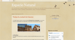 Desktop Screenshot of espacio-natural.blogspot.com