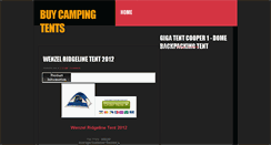 Desktop Screenshot of buycamping-tents.blogspot.com